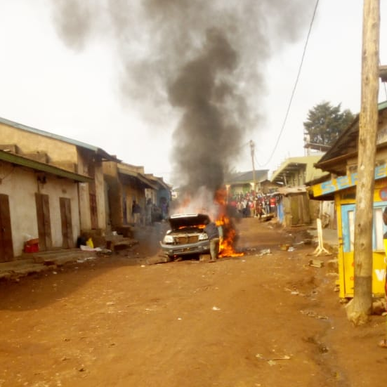 Nord Kivu Un Co Garde Lynch Et Un V Hicule Incendi Dans Une