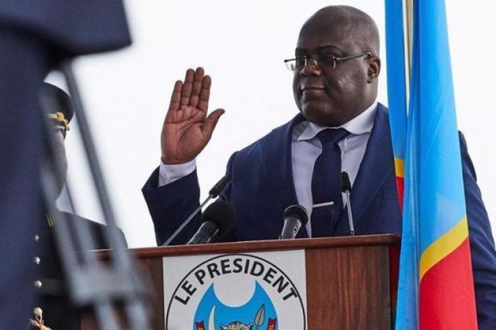 Prestation de serment de Félix Tshisekedi plusieurs chefs d État et